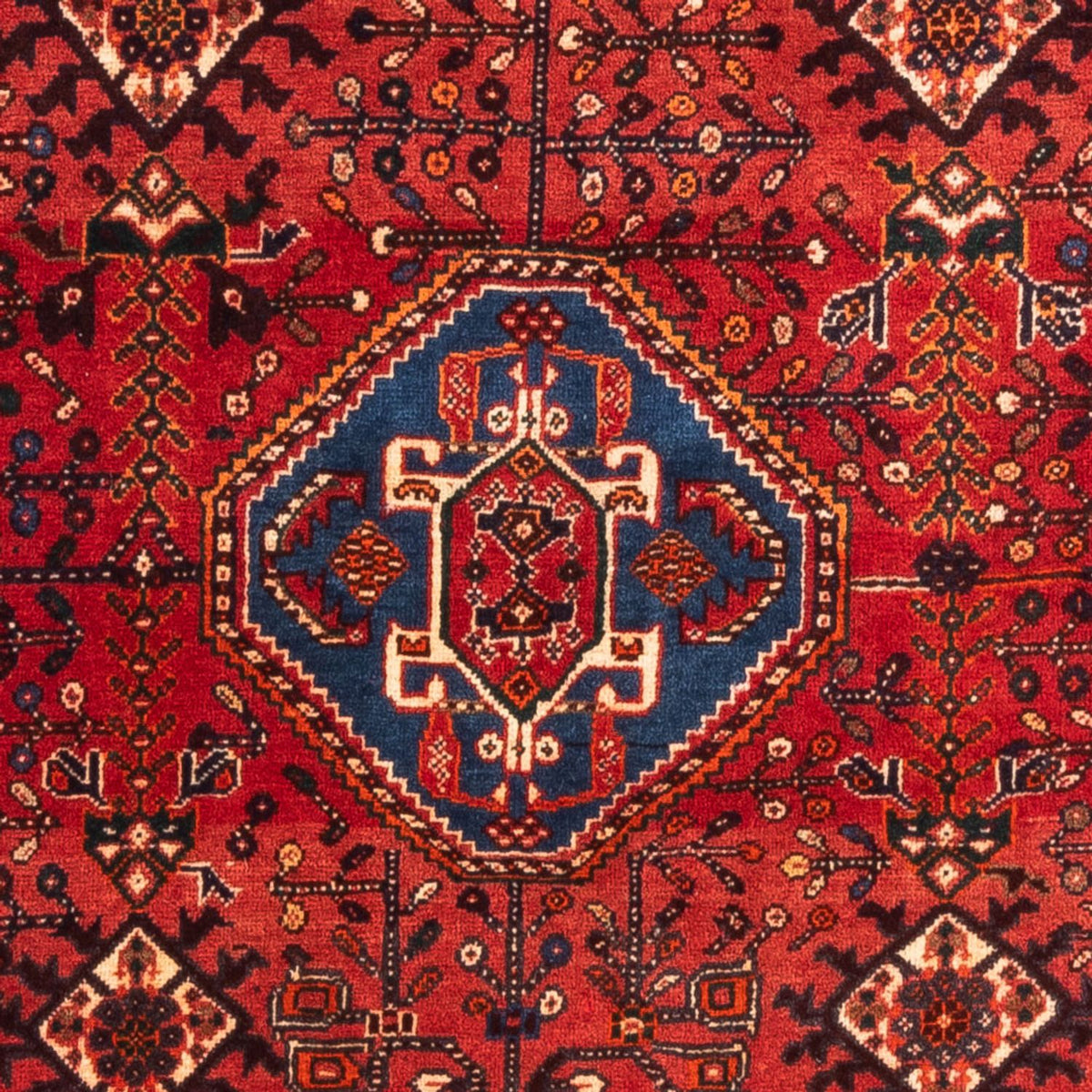 Perserteppich - Nomadic - 157 x 117 cm - rot