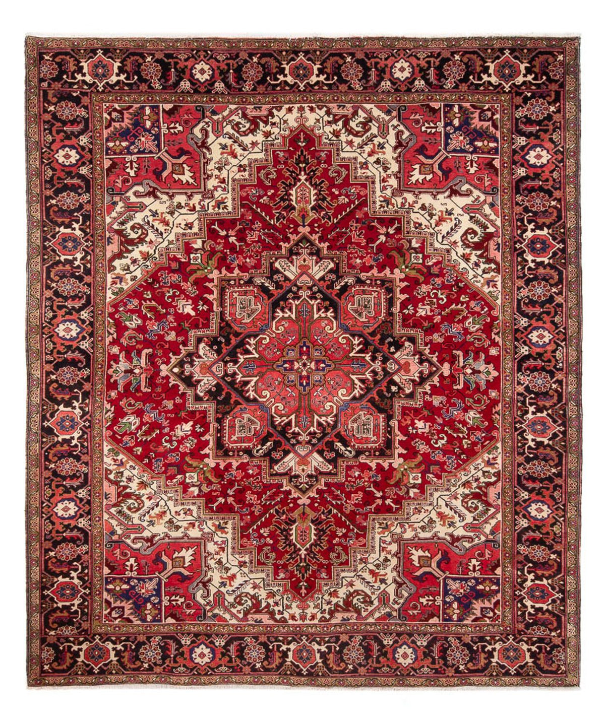 Perserteppich - Nomadic - 353 x 251 cm - rot