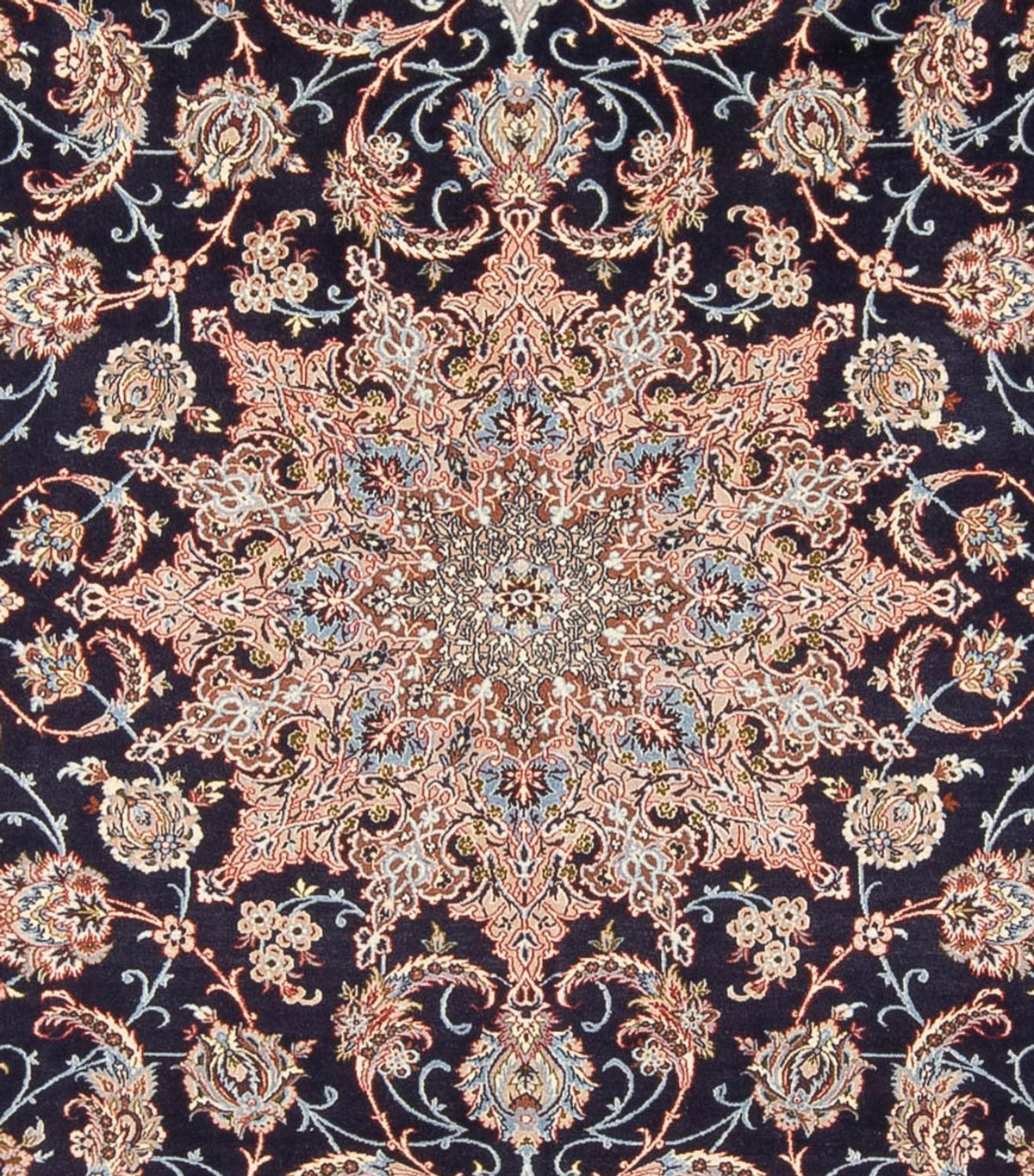 Perserteppich - Isfahan - Premium - 355 x 248 cm - dunkelblau