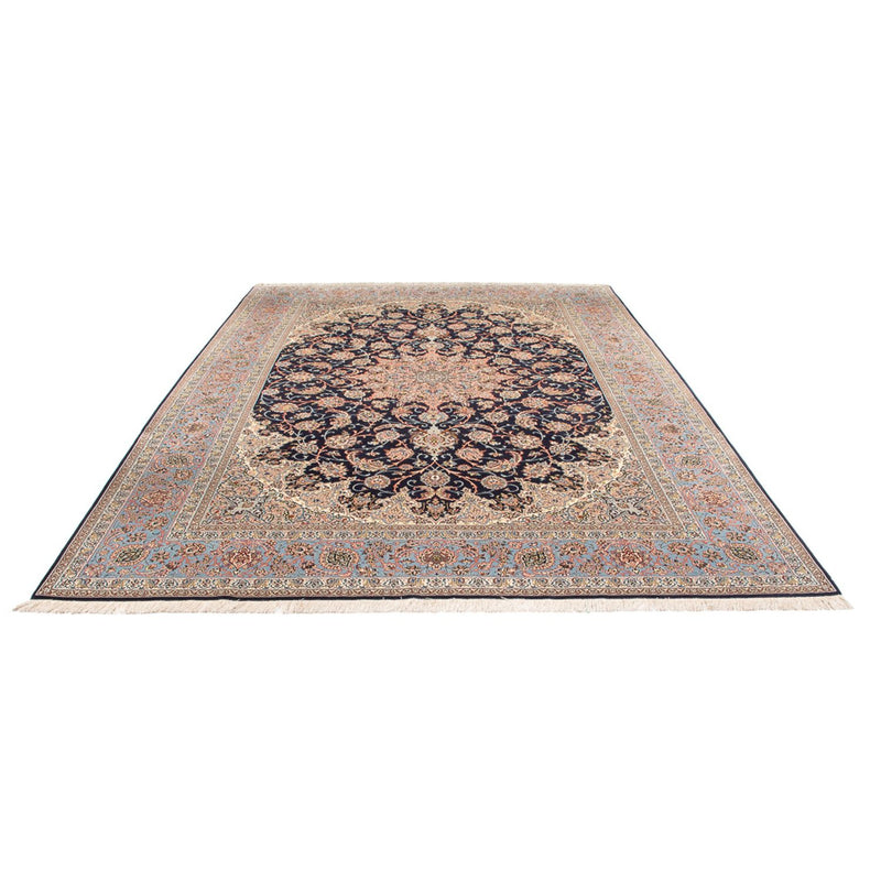 Perserteppich - Isfahan - Premium - 355 x 248 cm - dunkelblau