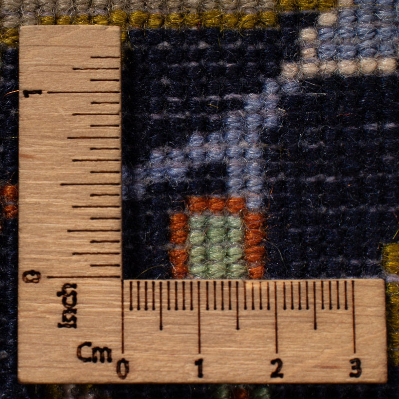 Perserteppich - Keshan - 417 x 293 cm - dunkelblau