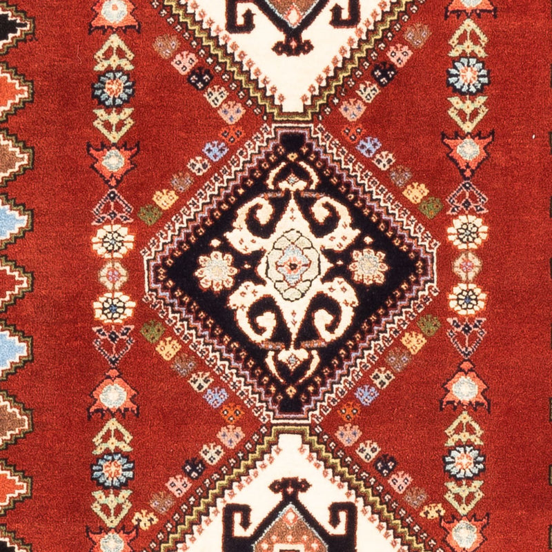 Läufer Gabbeh - Kaschkuli Perser - 213 x 85 cm - rot