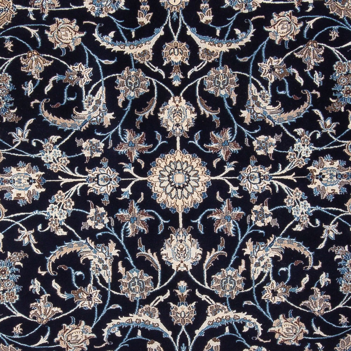 Perserteppich - Nain - 395 x 300 cm - dunkelblau