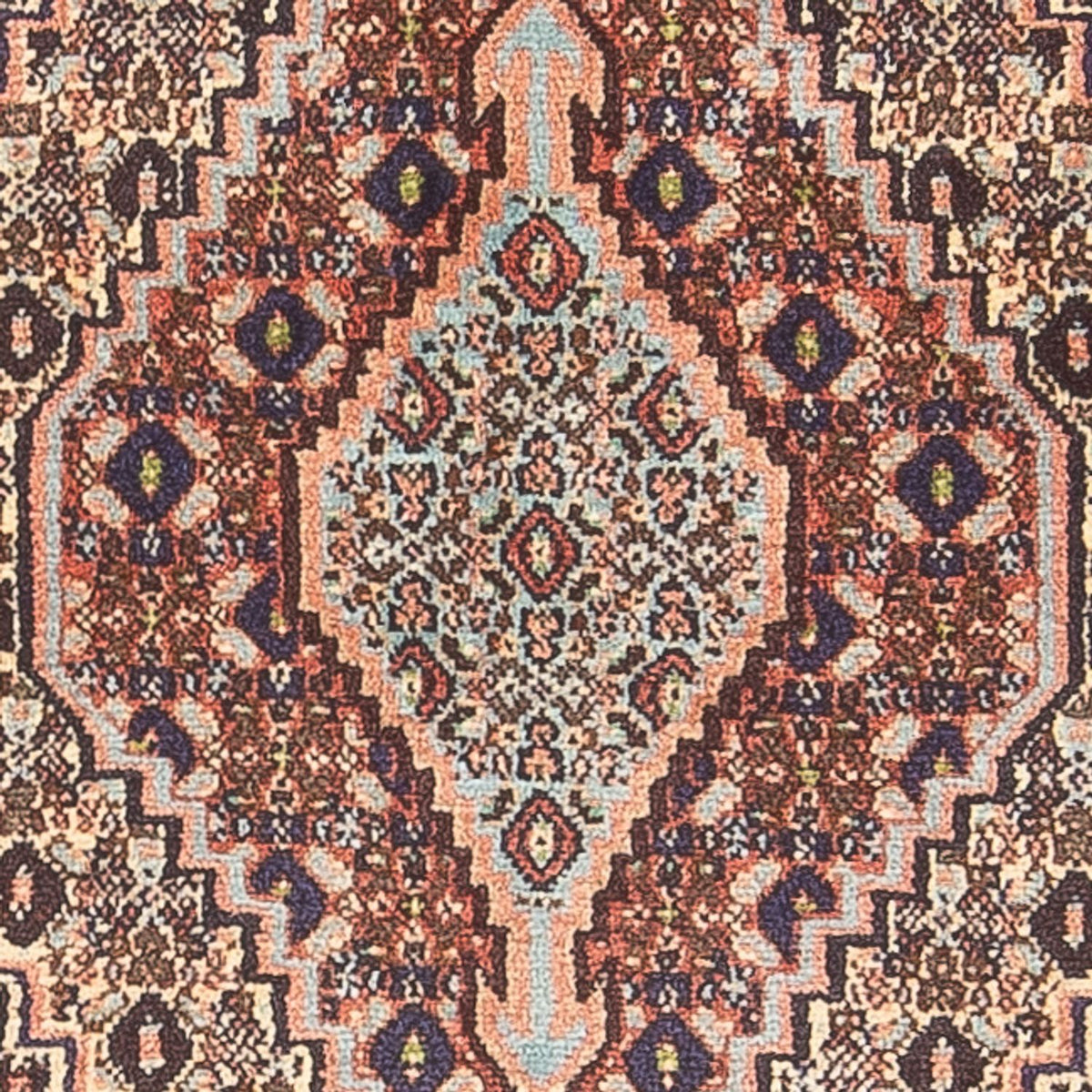Perserteppich - Classic - 98 x 73 cm - dunkelbeige