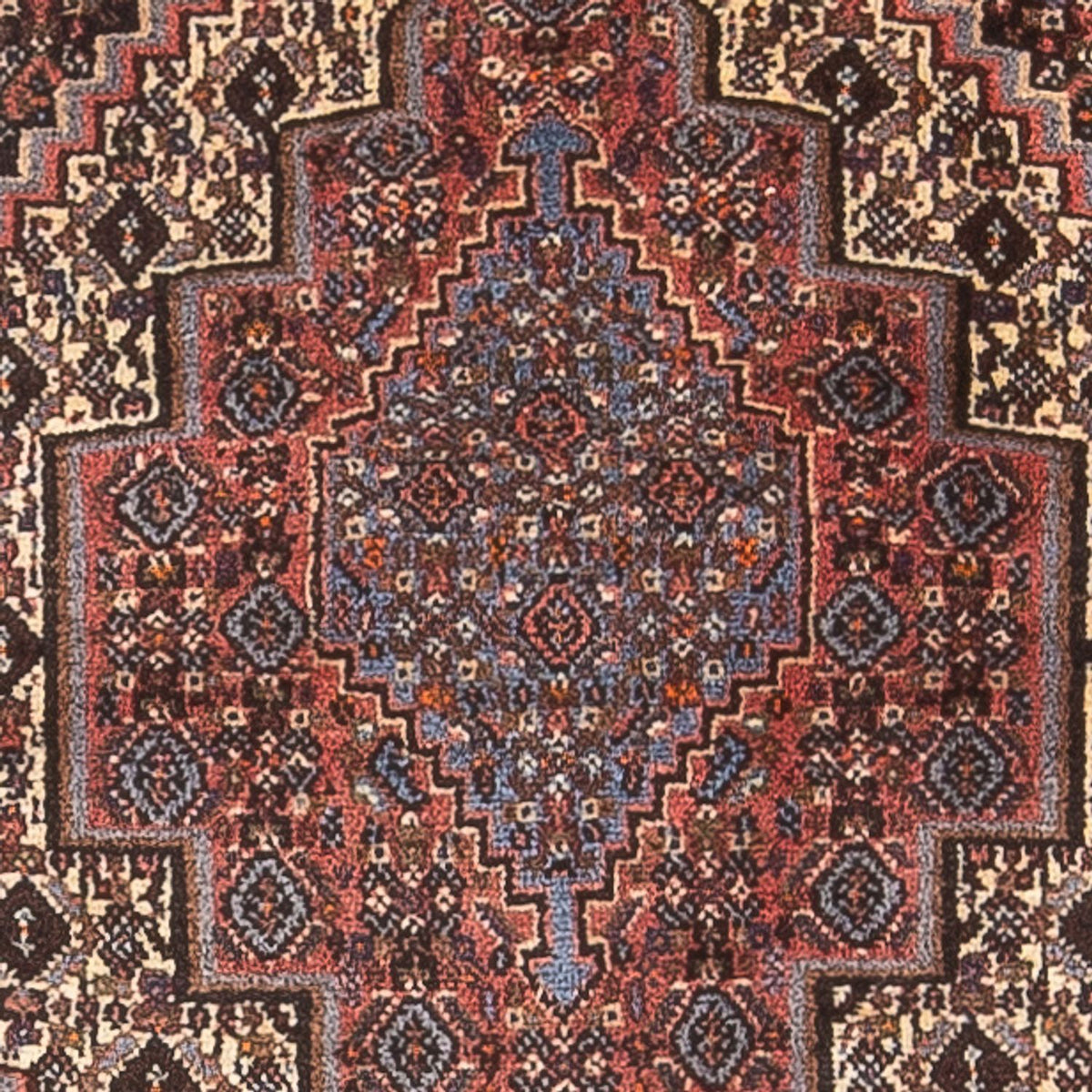 Perserteppich - Classic - 90 x 72 cm - dunkelbeige