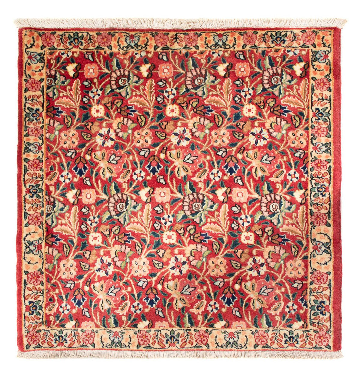 Perserteppich - Nomadic - 84 x 84 cm - rot