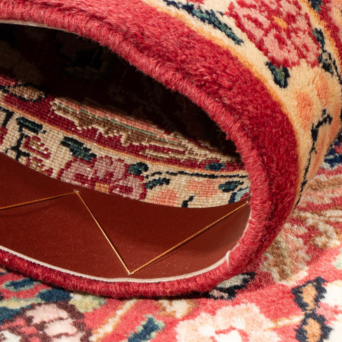 Perserteppich - Nomadic - 84 x 84 cm - rot