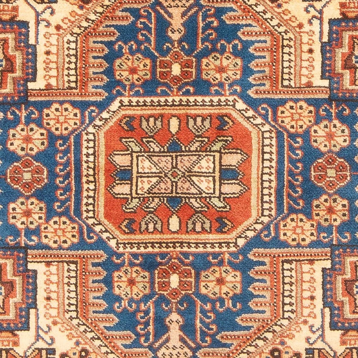 Perserteppich - Nomadic - 196 x 142 cm - blau