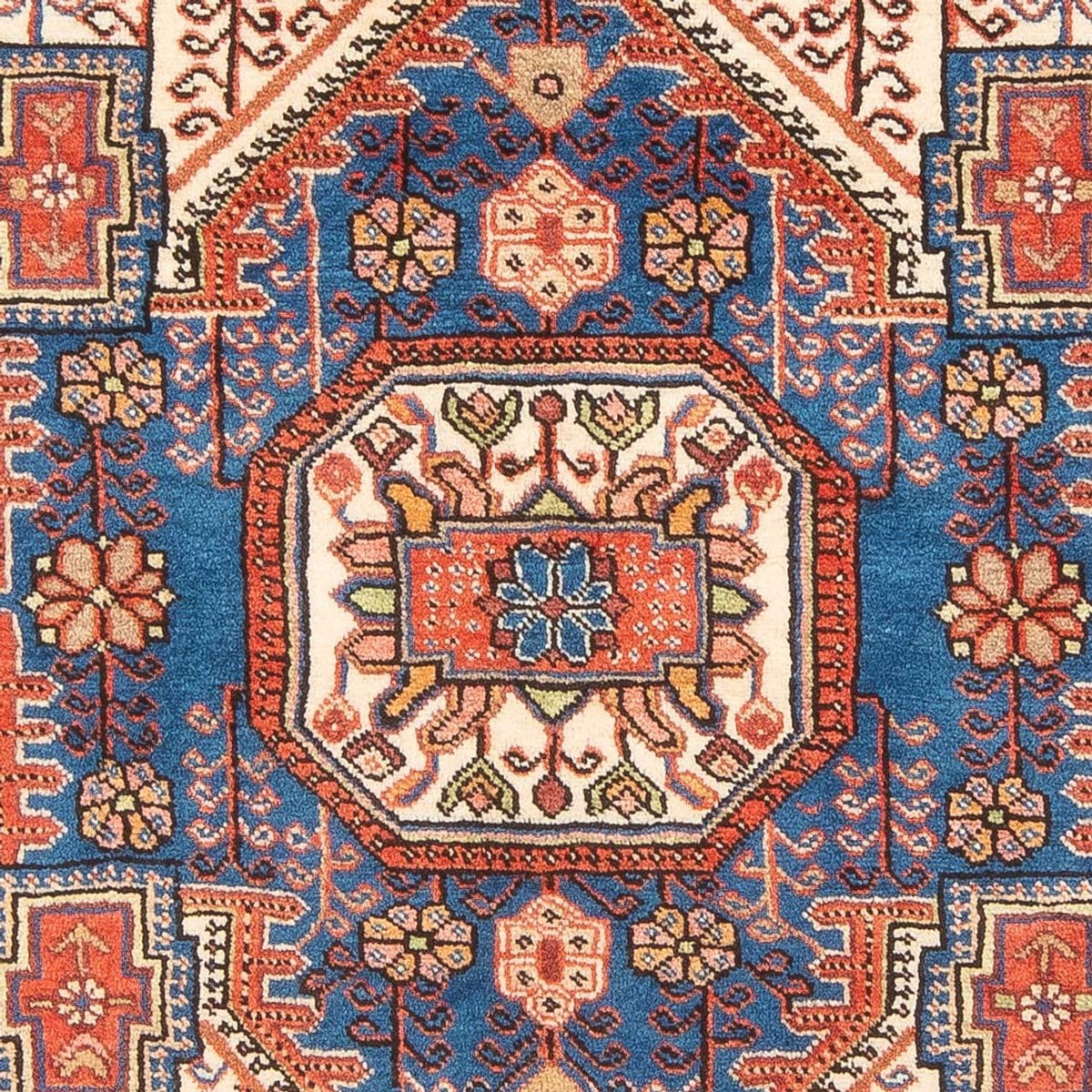 Perserteppich - Nomadic - 212 x 138 cm - blau