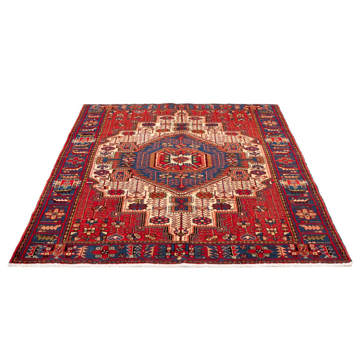 Perserteppich - Nomadic - 195 x 135 cm - blau