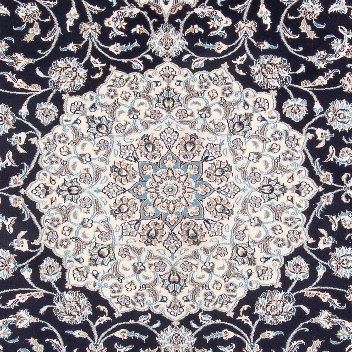 Perserteppich - Nain - 398 x 302 cm - dunkelblau