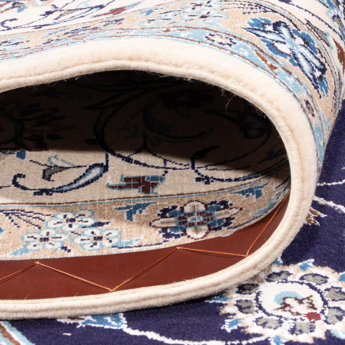 Perserteppich - Nain - 354 x 247 cm - dunkelblau