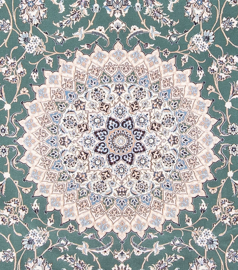 Perserteppich - Nain - Premium - 260 x 255 cm - grün