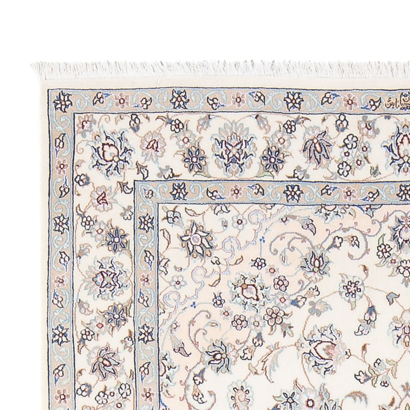 Perserteppich - Nain - Premium - 162 x 110 cm - hellblau