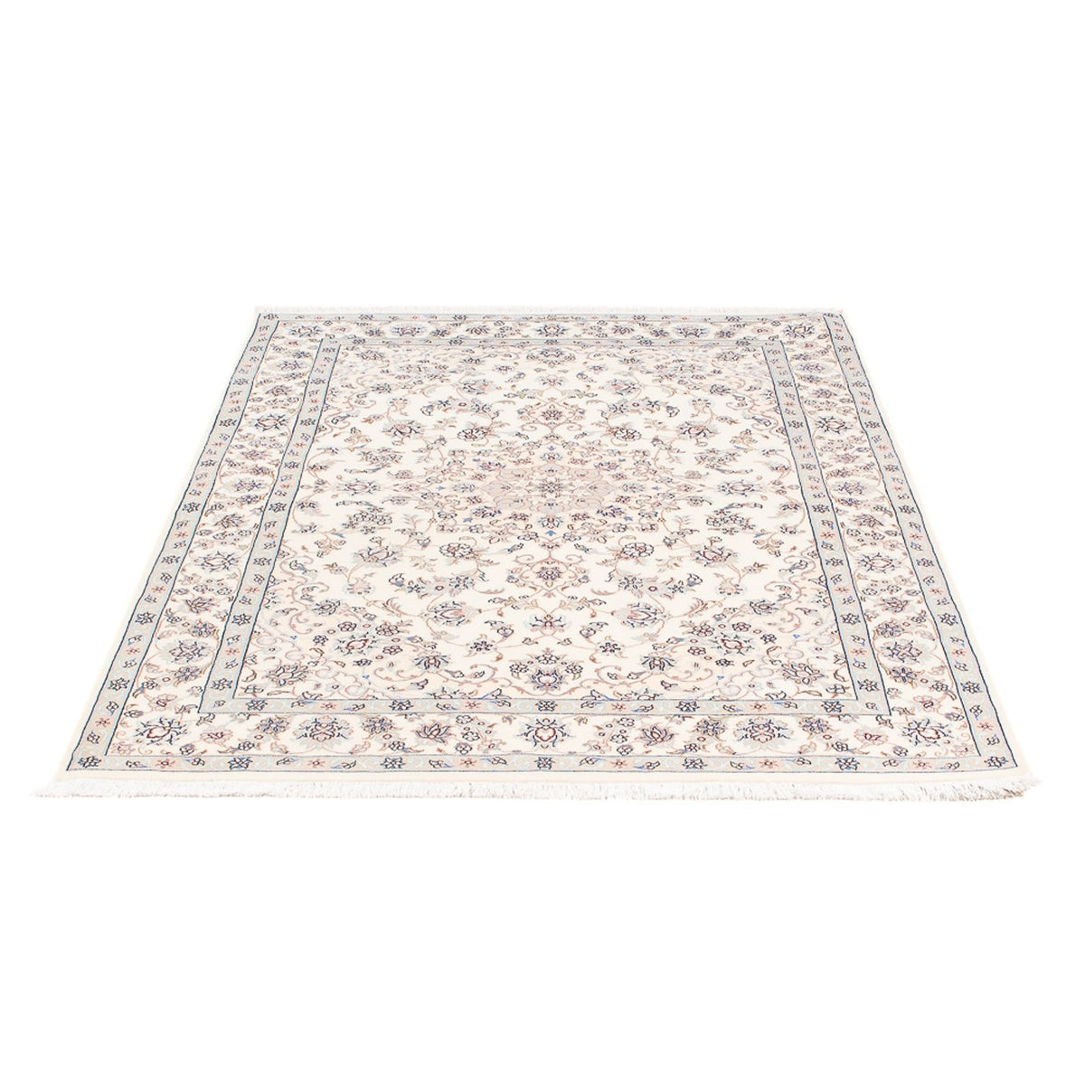 Perserteppich - Nain - Premium - 162 x 110 cm - hellblau