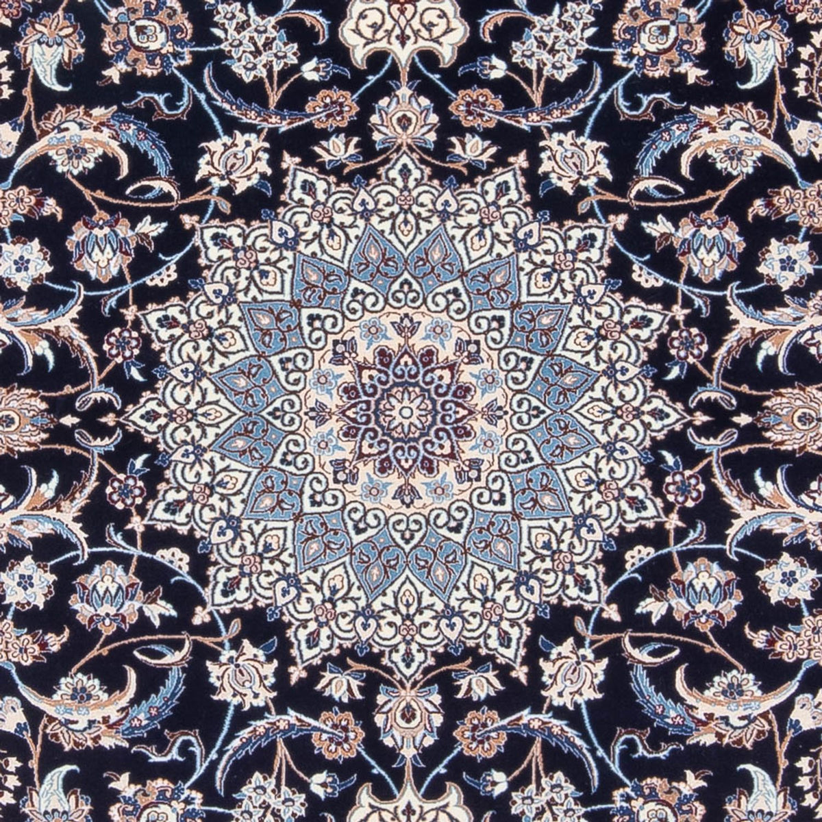 Perserteppich - Nain - Premium - 273 x 184 cm - dunkelblau
