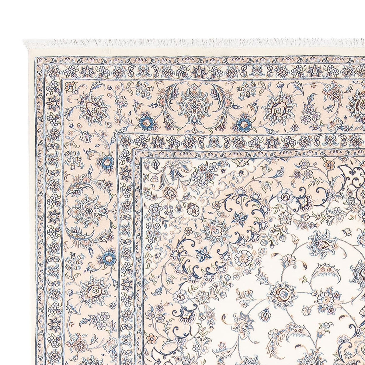 Perserteppich - Nain - Premium - 302 x 200 cm - creme