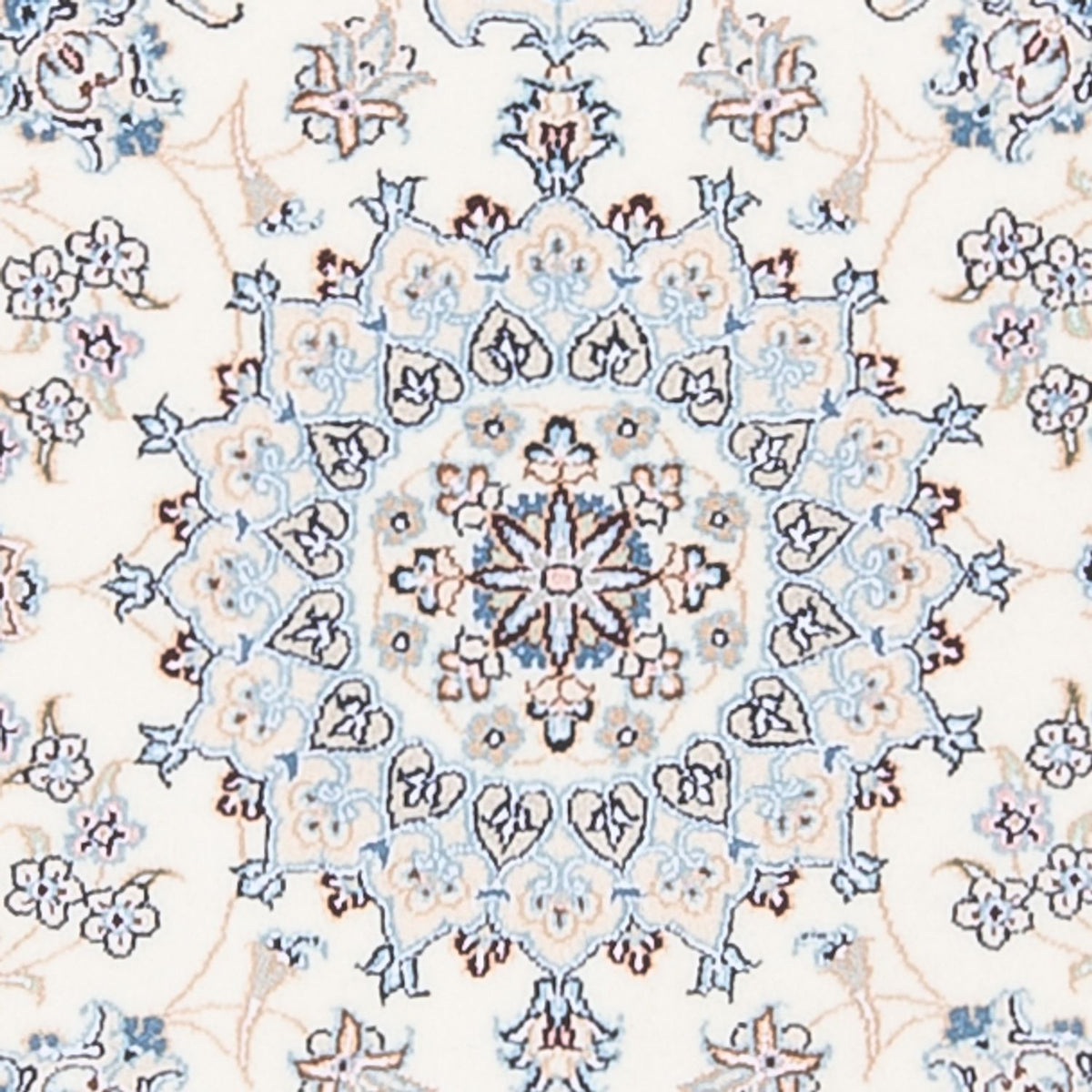 Perserteppich - Nain - Premium - 132 x 81 cm - creme
