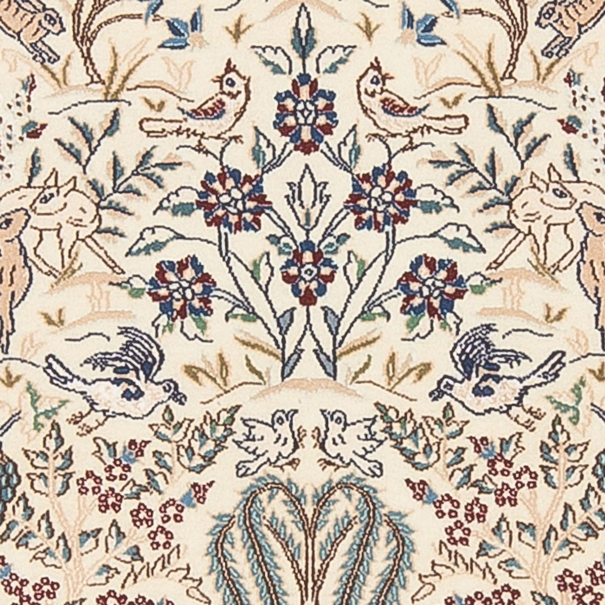 Perserteppich - Nain - Premium - 140 x 100 cm - creme
