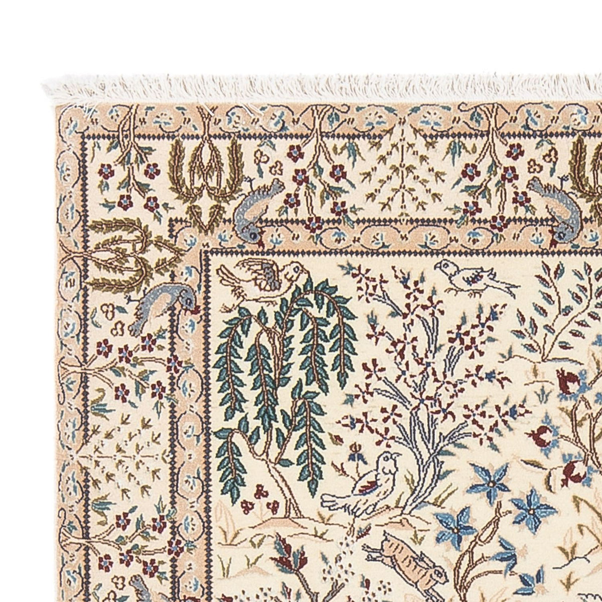 Perserteppich - Nain - Premium - 140 x 100 cm - creme