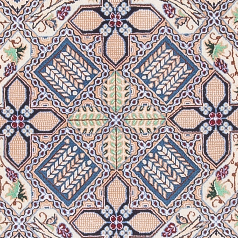 Perserteppich - Nain - Premium - 130 x 87 cm - creme