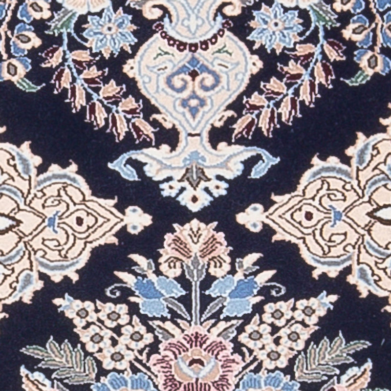 Läufer Perser - Nain - Premium - 156 x 50 cm - dunkelblau