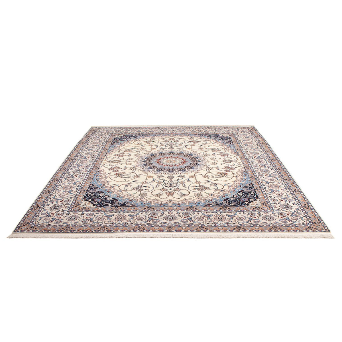 Perserteppich - Nain - Premium - 263 x 210 cm - creme