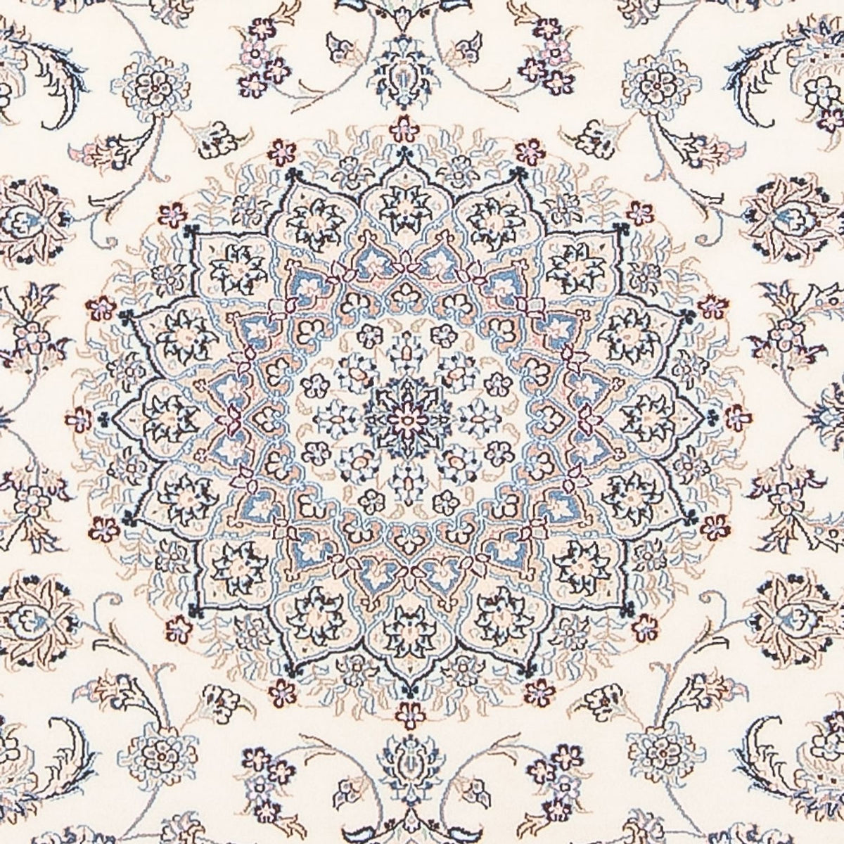 Perserteppich - Nain - Premium - 208 x 130 cm - creme