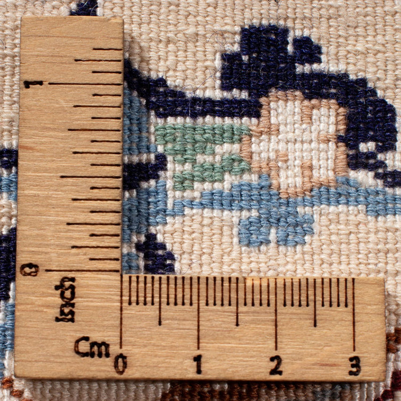 Perserteppich - Nain - Premium quadratisch  - 308 x 308 cm - creme