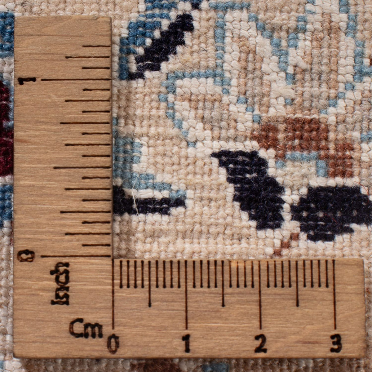 Perserteppich - Nain - Premium - 302 x 200 cm - dunkelblau