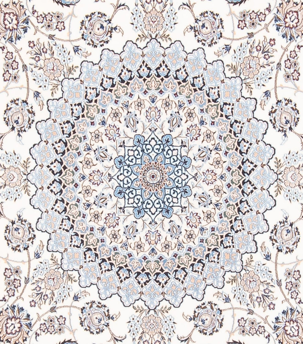 Perserteppich - Nain - Premium - 261 x 247 cm - creme