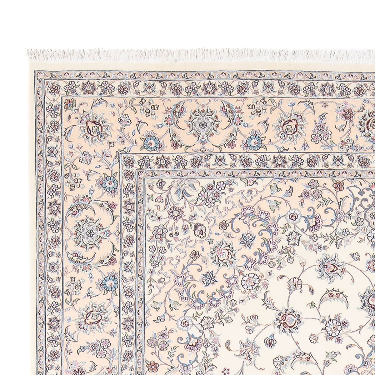 Perserteppich - Nain - Premium - 302 x 200 cm - creme
