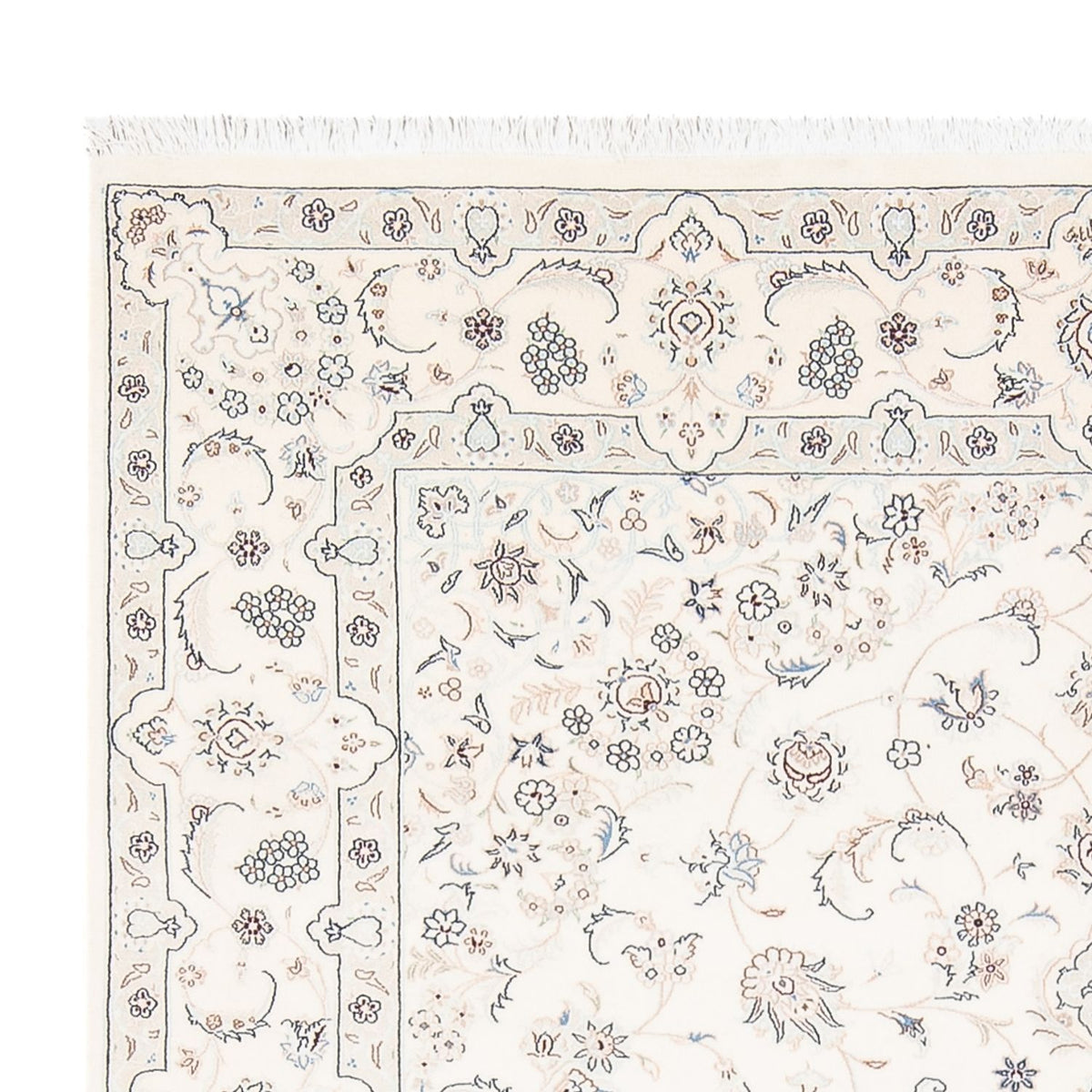 Perserteppich - Nain - Premium - 236 x 170 cm - creme