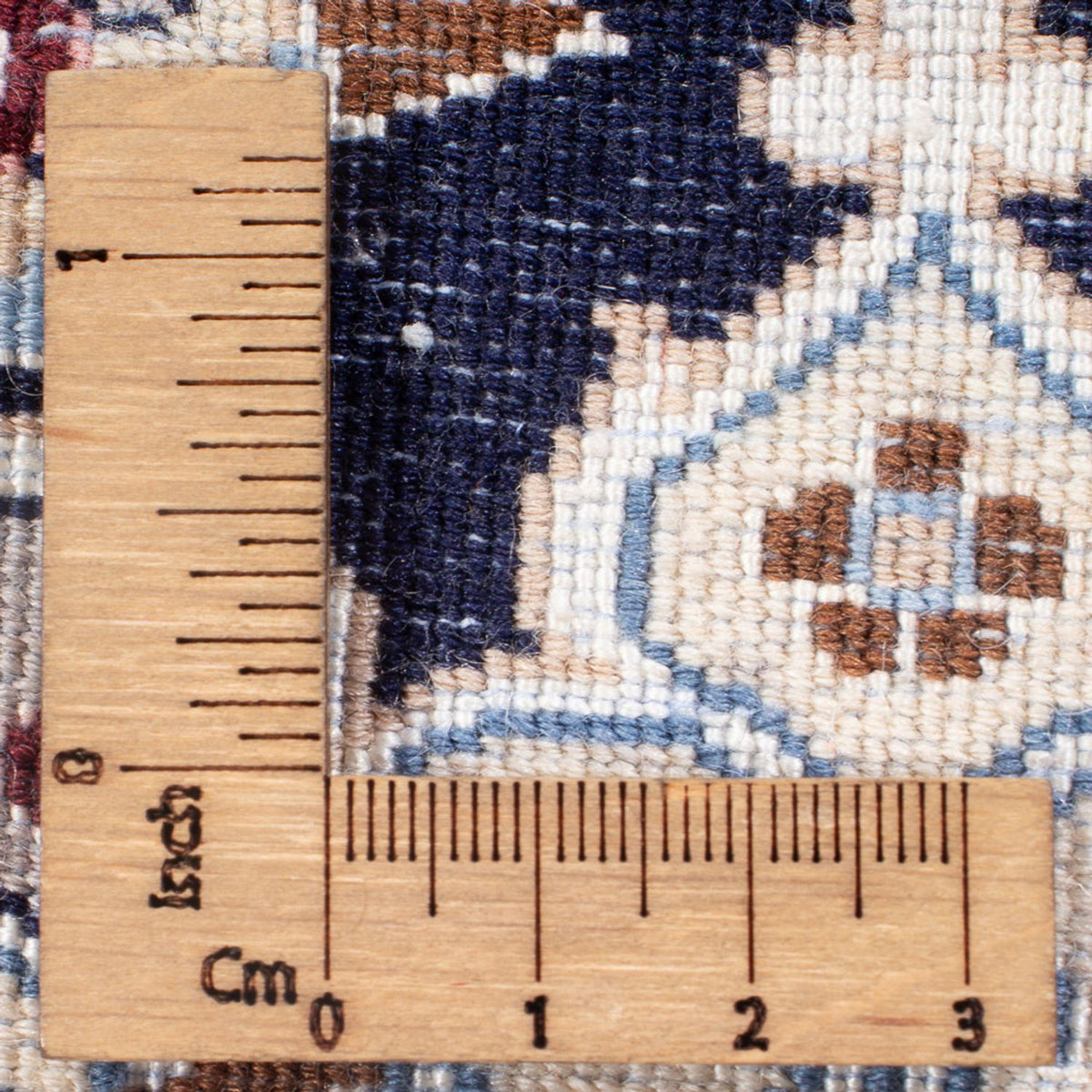 Läufer Perser - Nain - Premium - 188 x 58 cm - dunkelblau