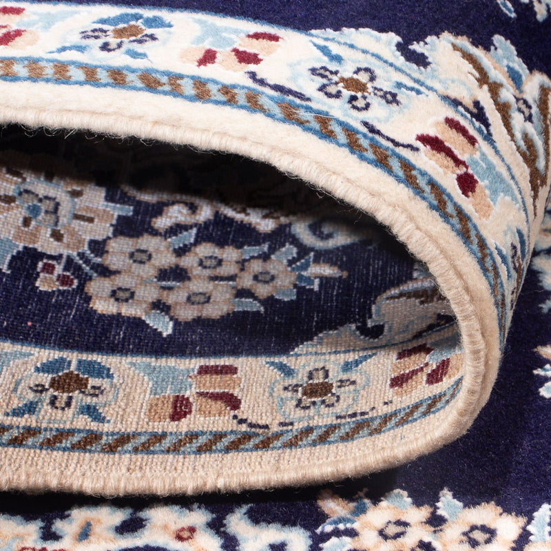 Läufer Perser - Nain - Premium - 210 x 48 cm - dunkelblau