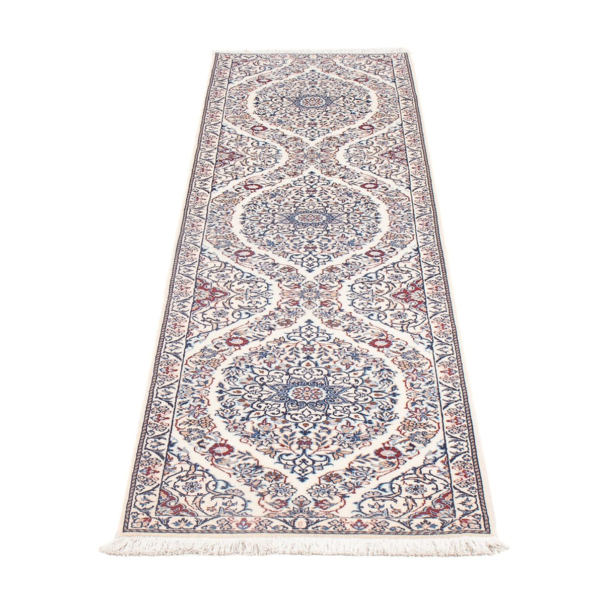 Läufer Perser - Nain - Premium - 209 x 49 cm - dunkelbeige