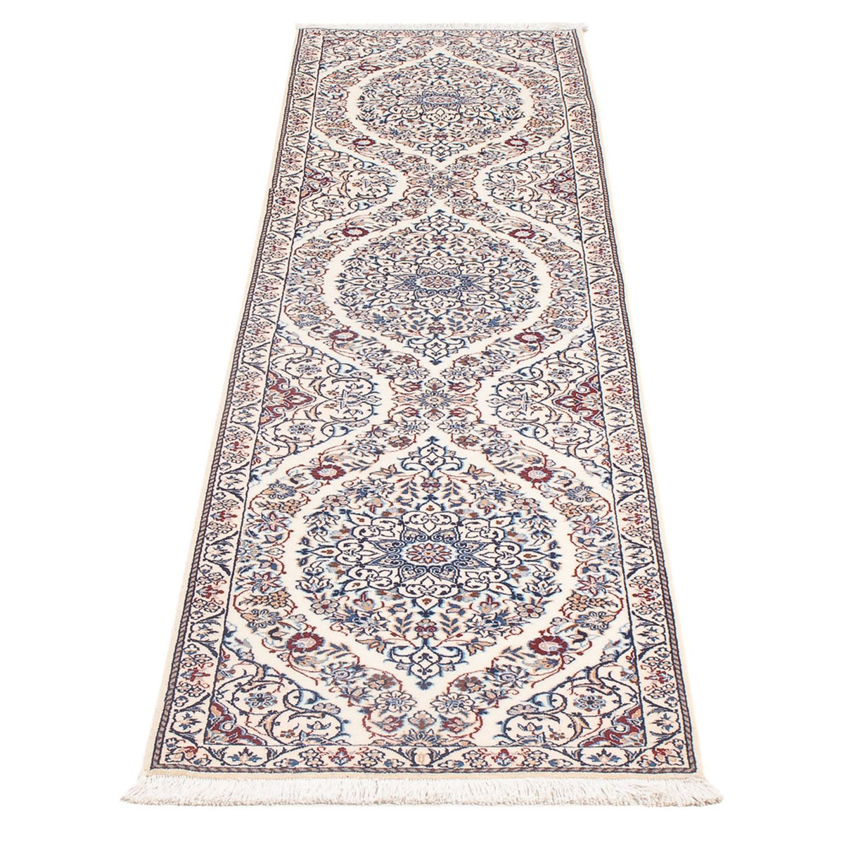 Läufer Perser - Nain - Premium - 208 x 49 cm - dunkelbeige
