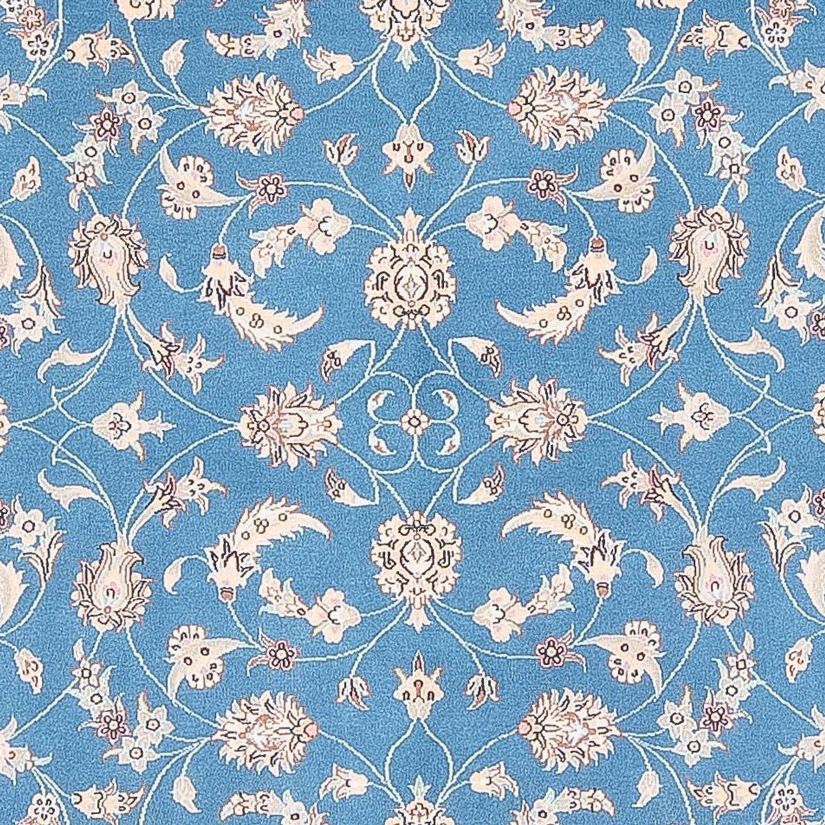 Perserteppich - Nain - Premium - 210 x 151 cm - blau