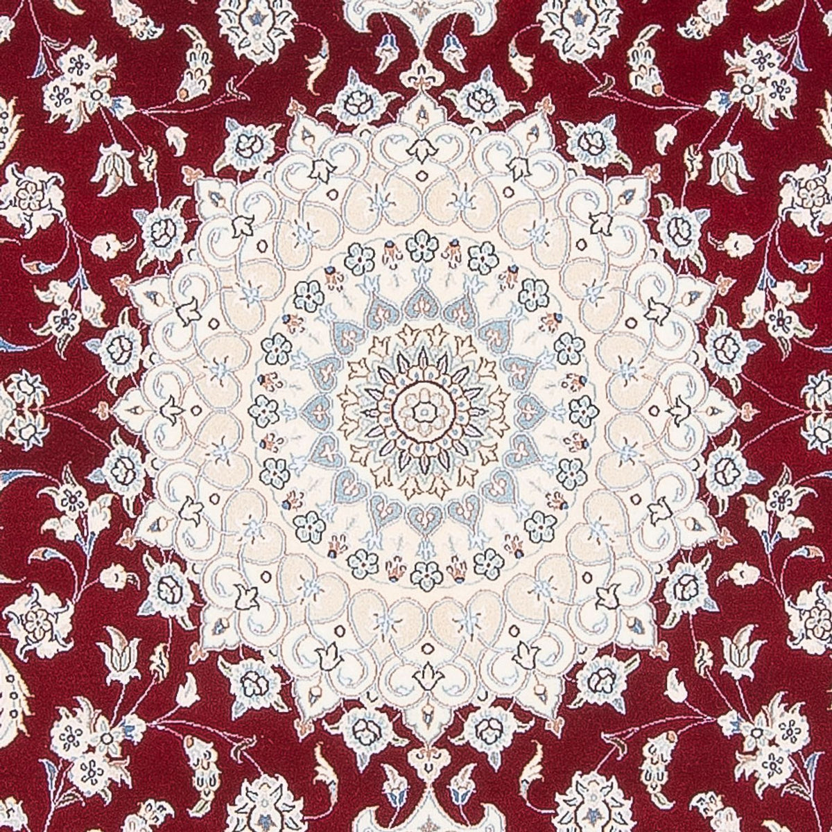Perserteppich - Nain - Premium - 206 x 151 cm - rot