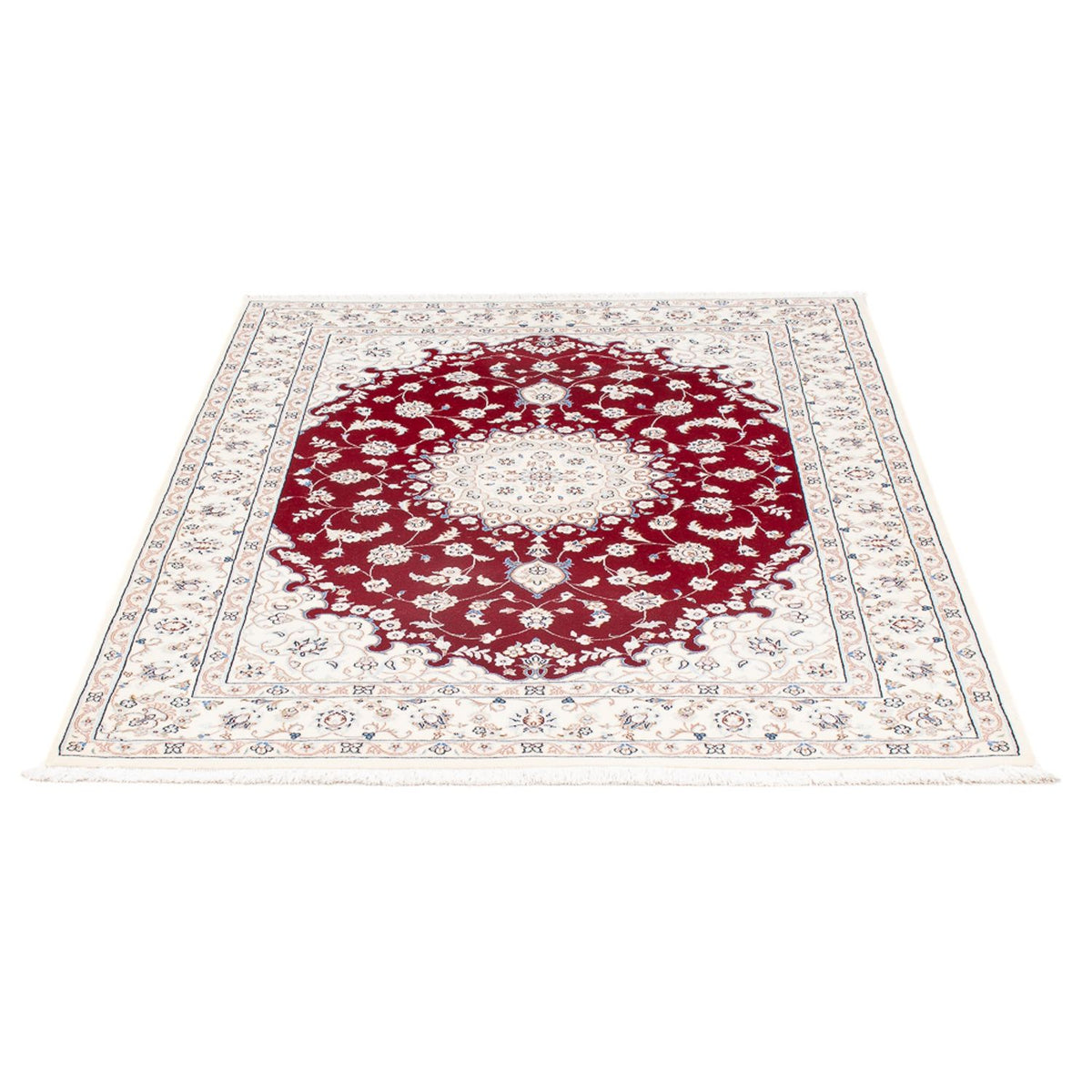 Perserteppich - Nain - Premium - 157 x 110 cm - rot