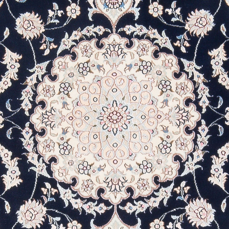 Perserteppich - Nain - Premium - 160 x 110 cm - dunkelblau