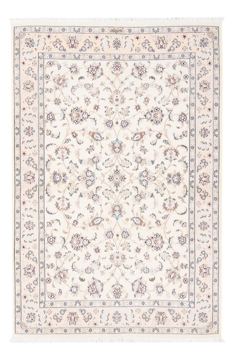 Perserteppich - Nain - Premium - 158 x 108 cm - creme