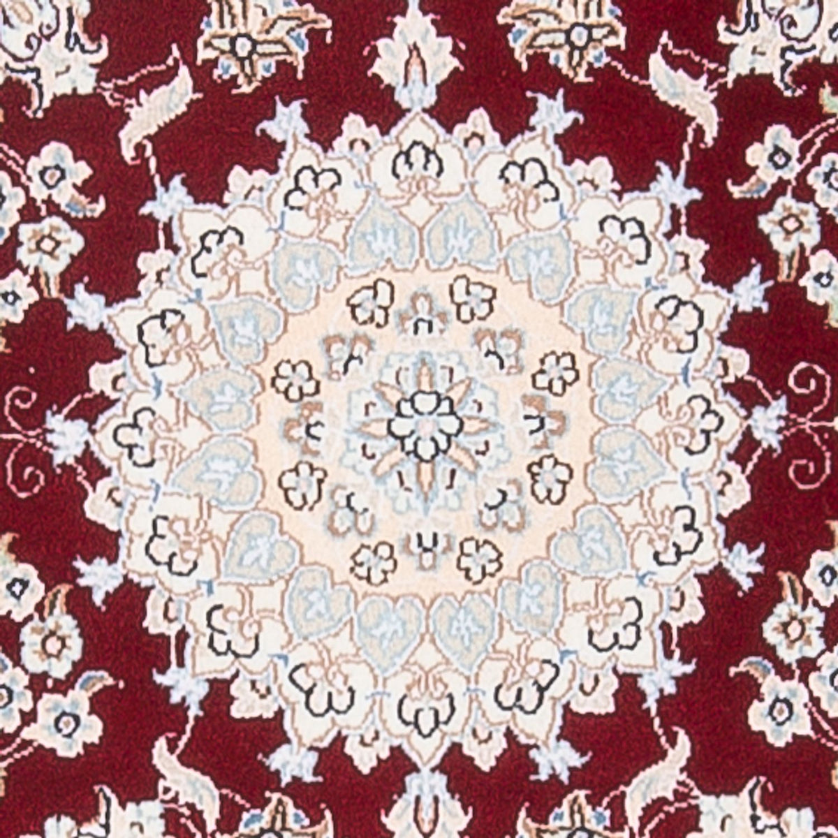 Perserteppich - Nain - Premium - 120 x 80 cm - rot