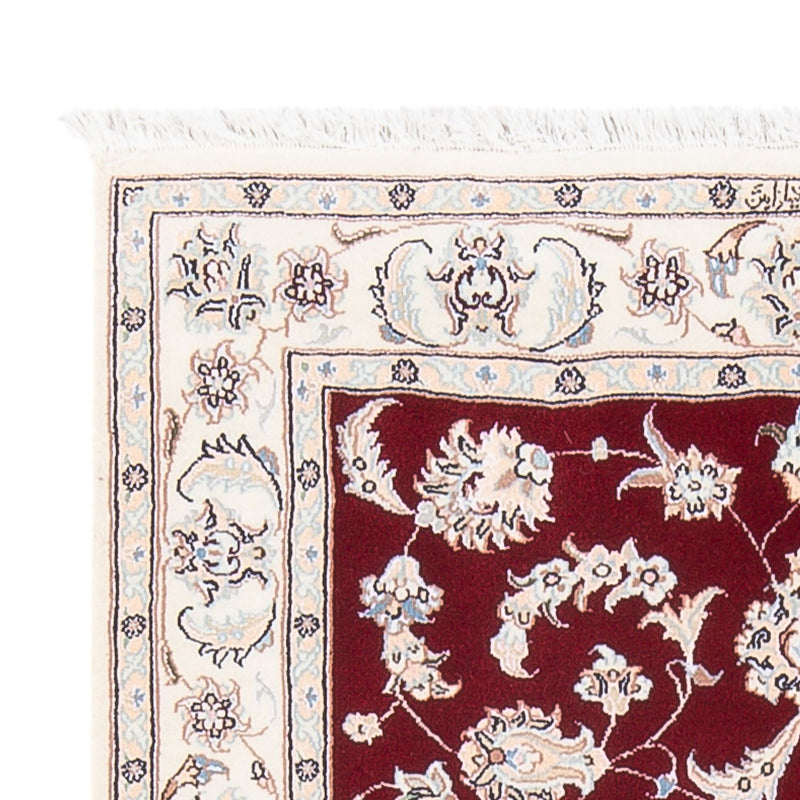 Perserteppich - Nain - Premium - 118 x 83 cm - rot