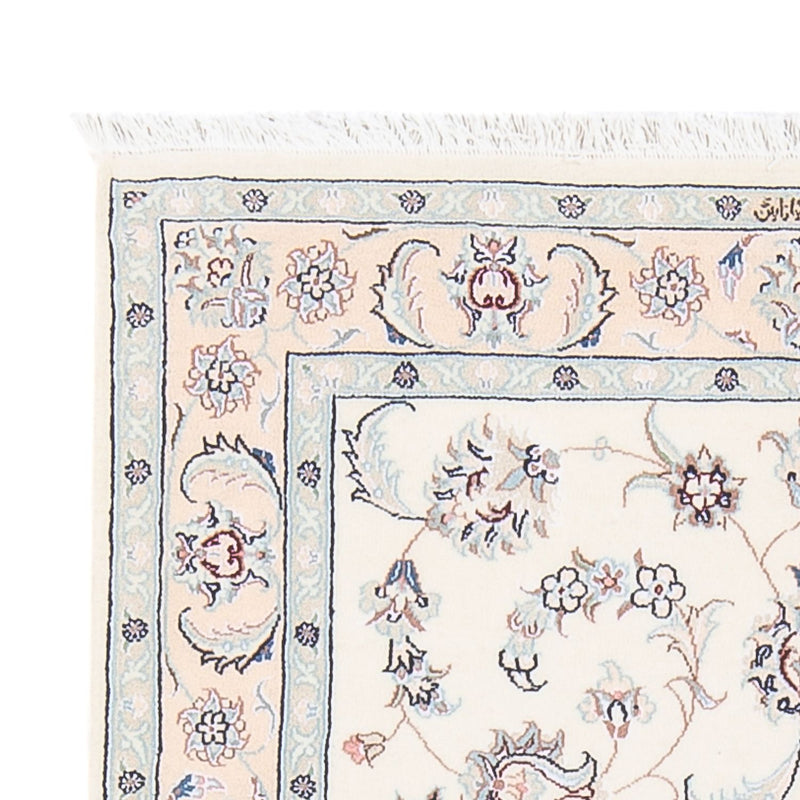 Perserteppich - Nain - Premium - 121 x 82 cm - creme