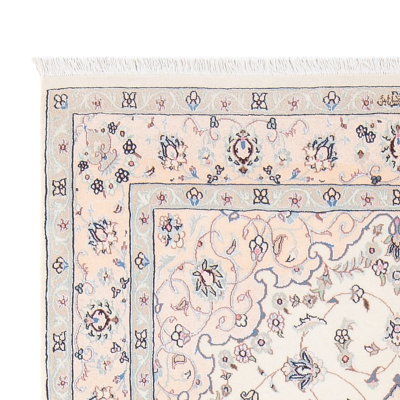 Perserteppich - Nain - Premium - 165 x 108 cm - creme