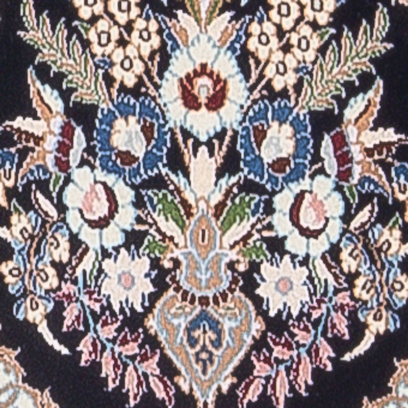 Läufer Perser - Nain - Premium - 213 x 35 cm - dunkelblau