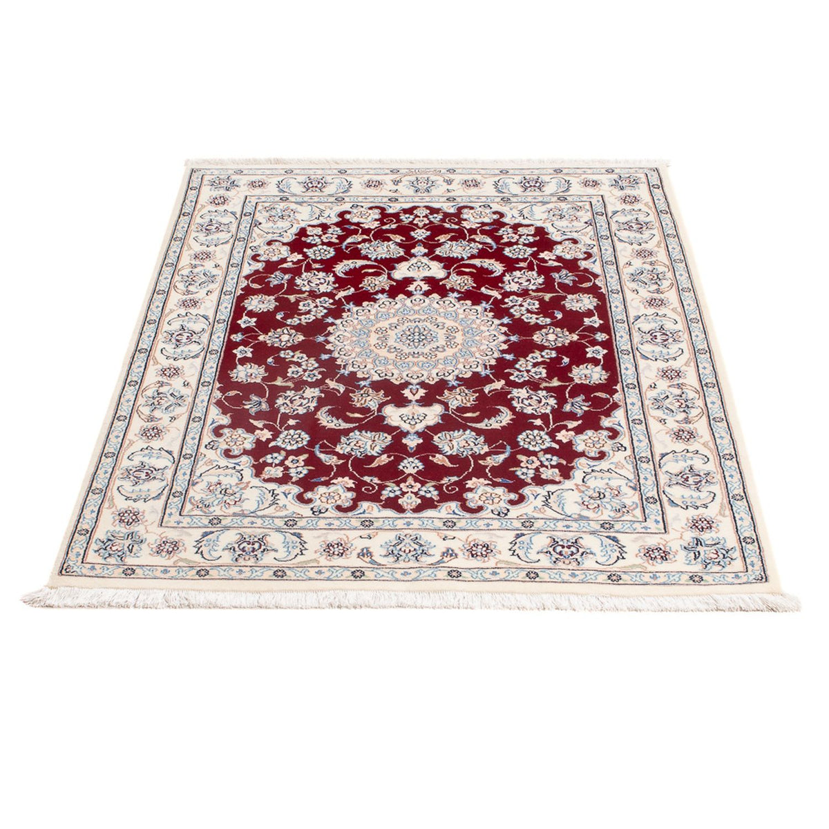 Perserteppich - Nain - Premium - 120 x 80 cm - rot