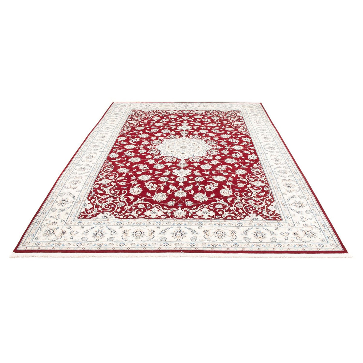 Perserteppich - Nain - 300 x 198 cm - rot