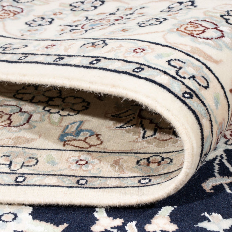 Perserteppich - Nain - Premium - 196 x 150 cm - dunkelblau